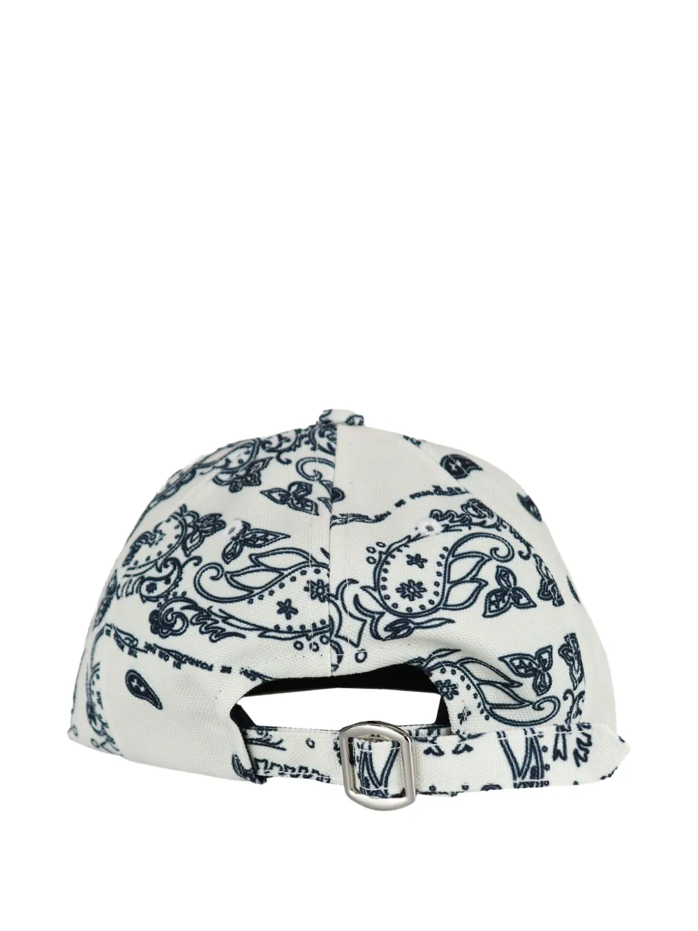 THE WORLD IS YOURS paisley print cap - Beige