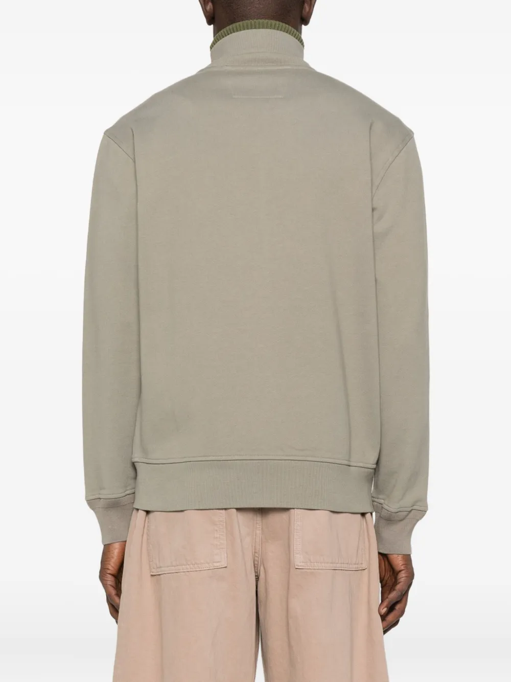 C.P. Company Sweater met rits Groen