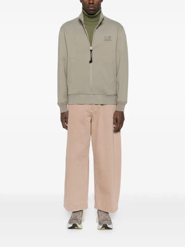 C.P. Company ジップアップ スウェットシャツ | グリーン | FARFETCH JP