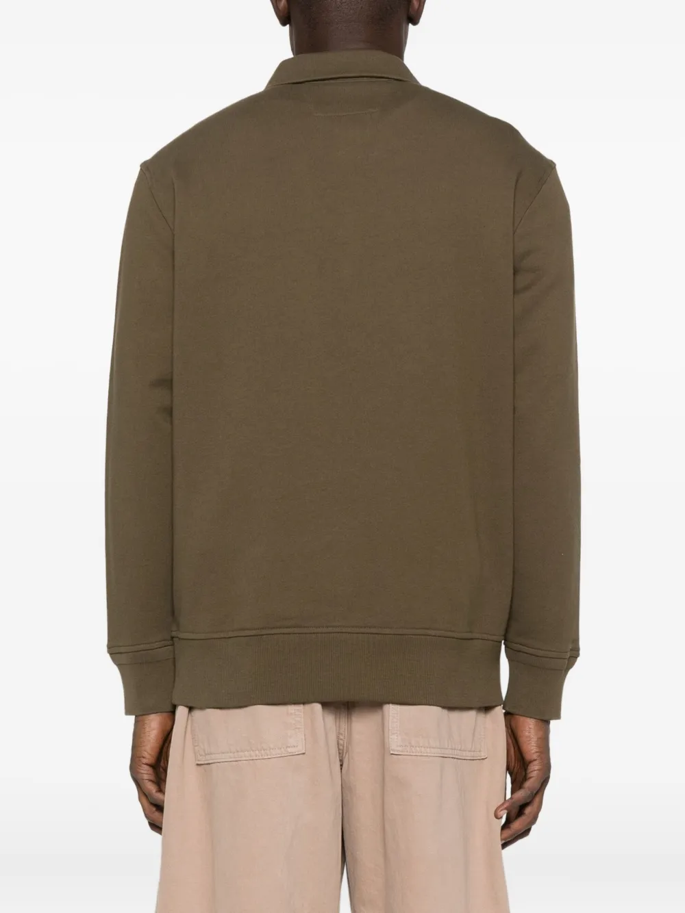 C.P. Company Sweater met rits Groen