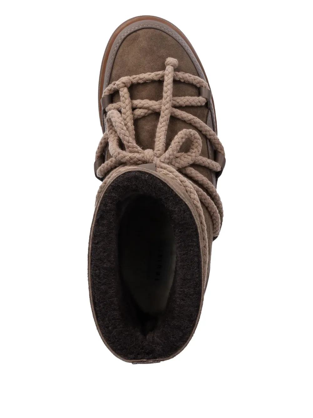 Inuikii Laarzen met vlakken Bruin