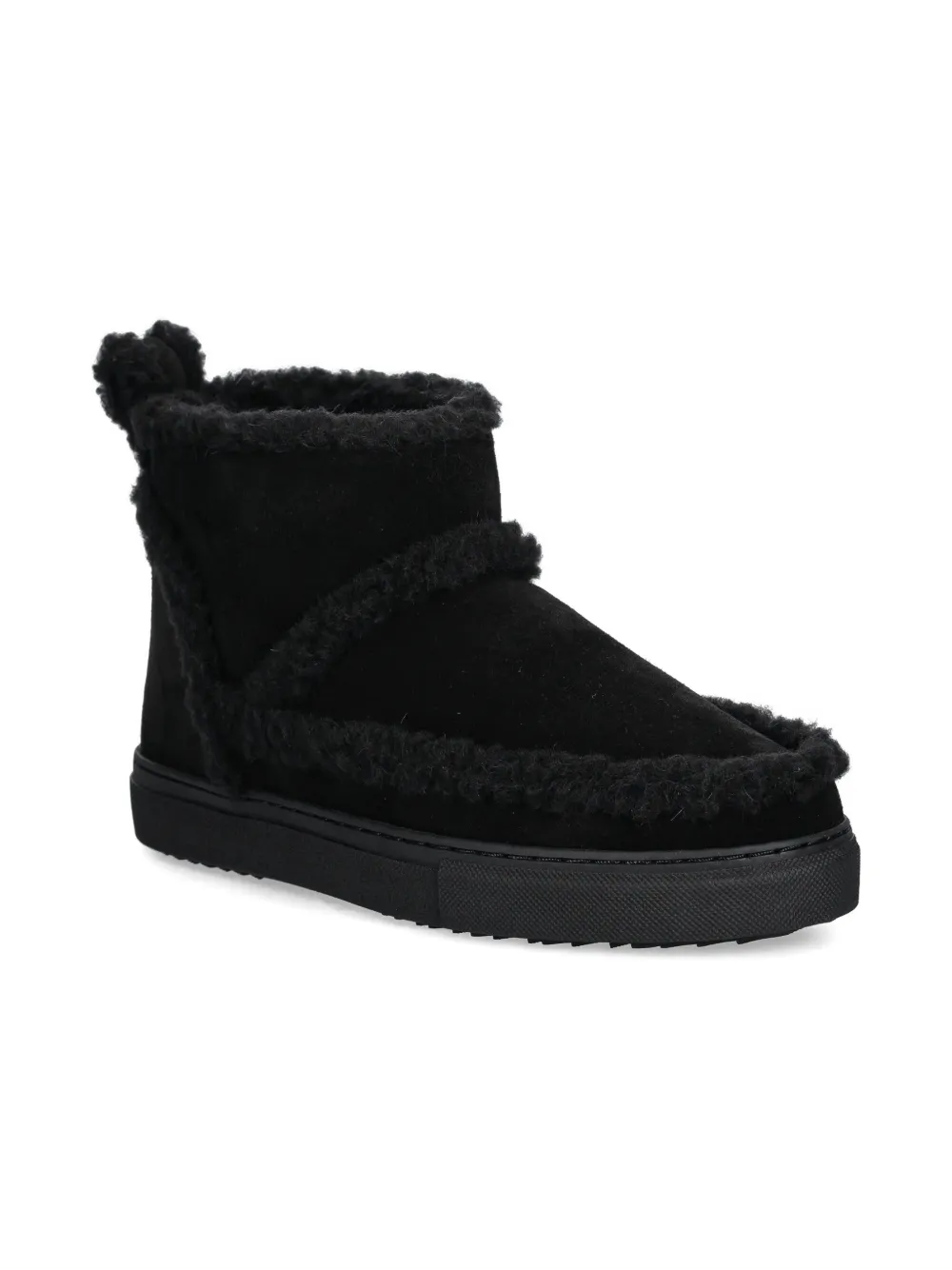 Inuikii fleece-trim boots | Black | Image 1