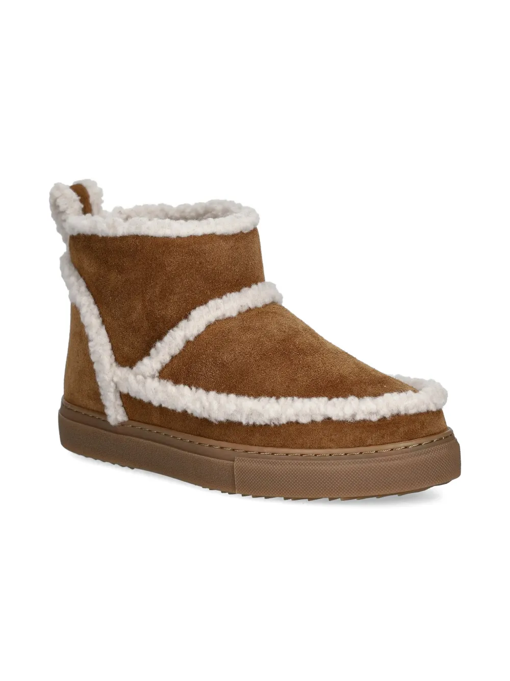 Inuikii fleece-trim boots | Brown | Image 1
