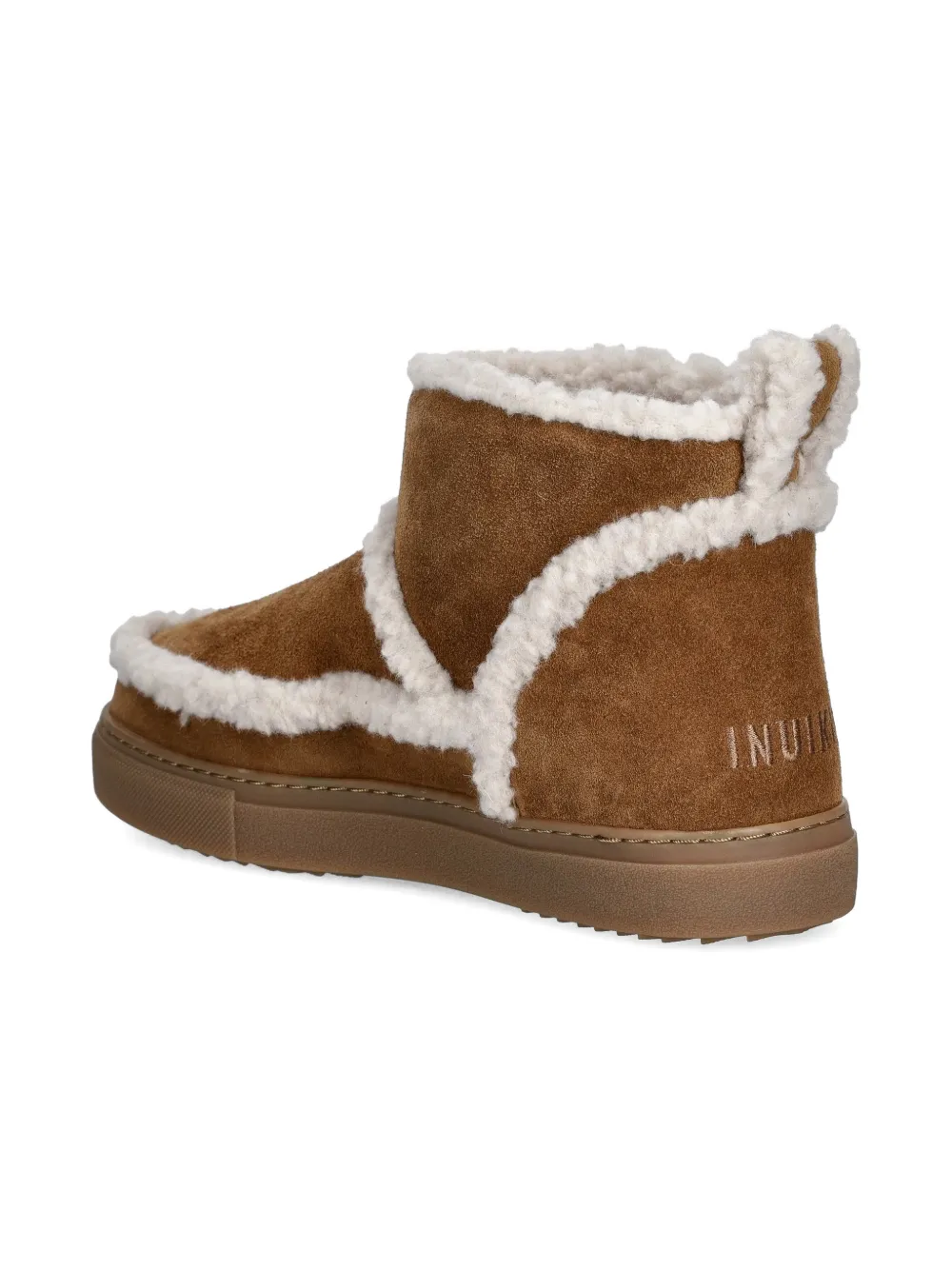 Inuikii Laarzen met fleece afwerking Bruin
