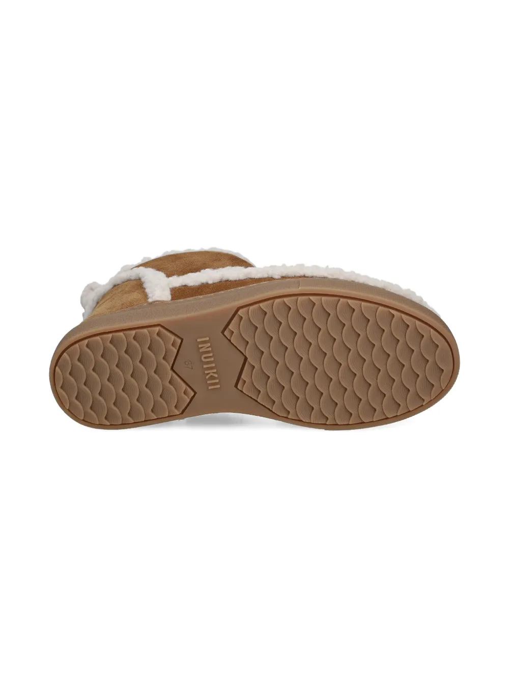 Inuikii Laarzen met fleece afwerking Bruin