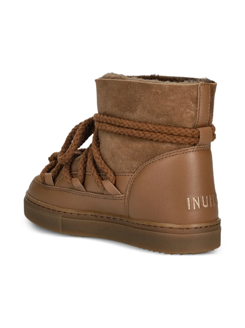  Inuikii Rope Detail Boots - Brown 