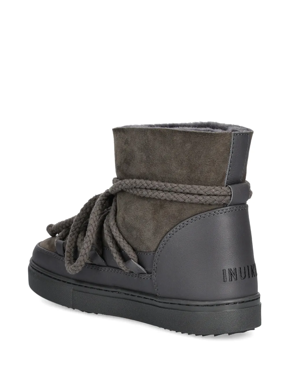 Inuikii Classic Rope-detail Boots In Gray