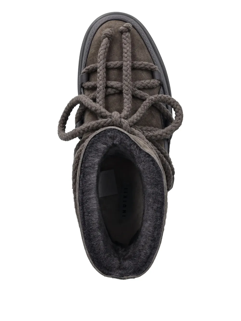 Inuikii Classic Rope-detail Boots In Gray