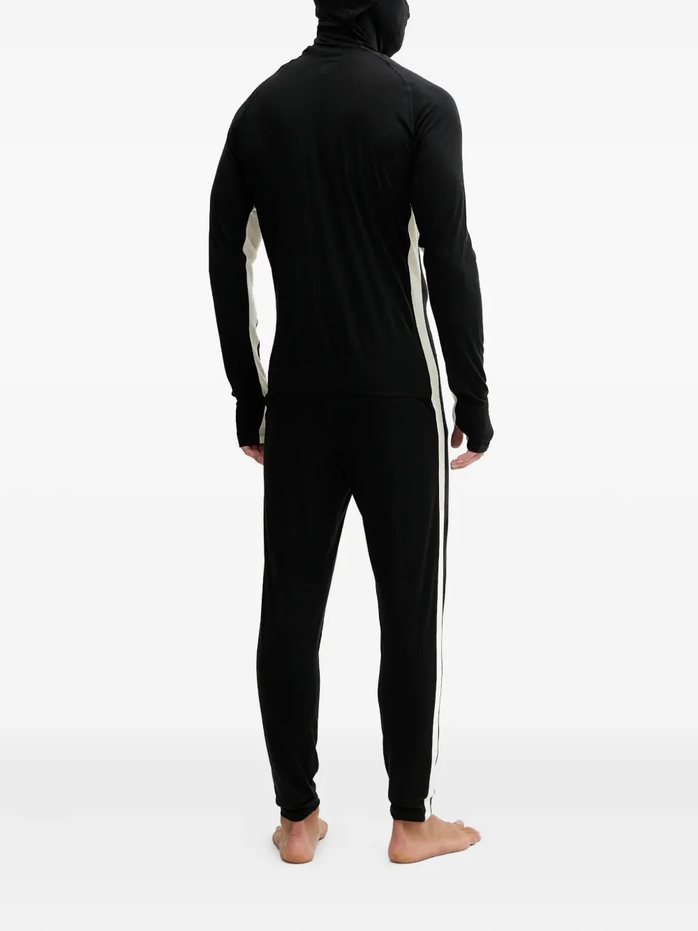 icebreaker Ski-pak met ritssluiting Zwart