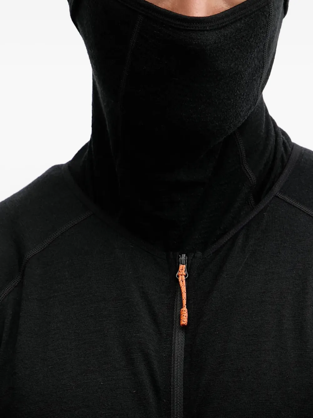 icebreaker Ski-pak met ritssluiting Zwart