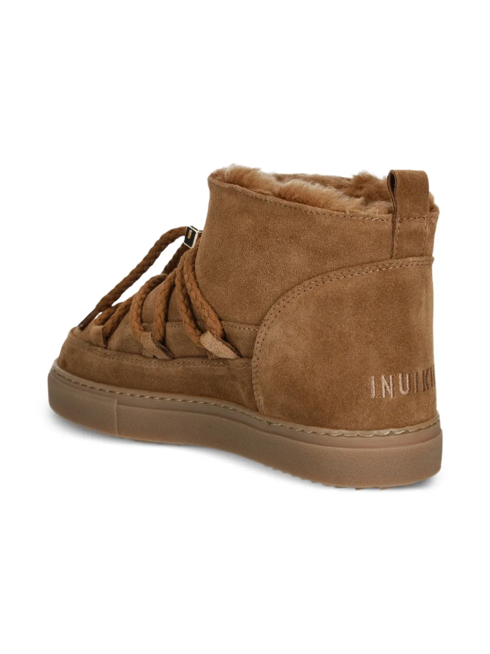  Inuikii Classic Low Braided Lace-up Boots - Brown 