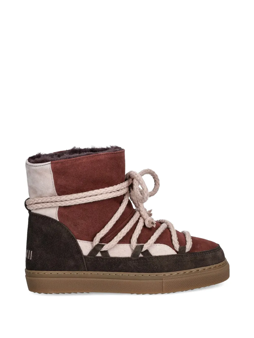 Inuikii Veterlaarzen met patchwork Rood