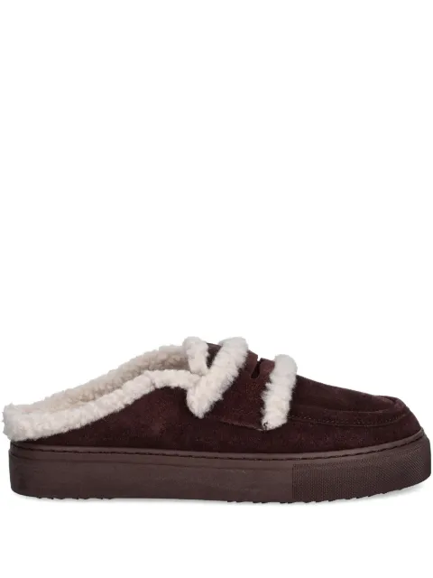 Inuikii penny-strap slippers