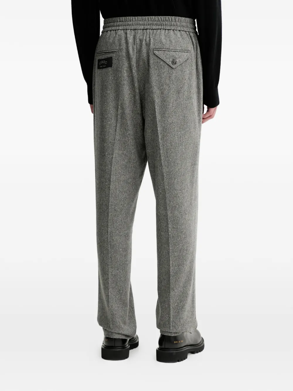  Iceberg Drawstring Button Pocket Trousers - Grey 