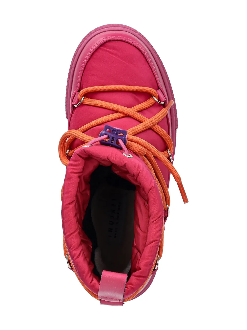 Inuikii Snowboots met logoprint Roze