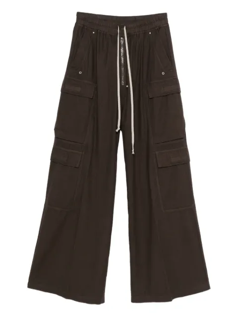 Rick Owens DRKSHDW wool cargo trousers