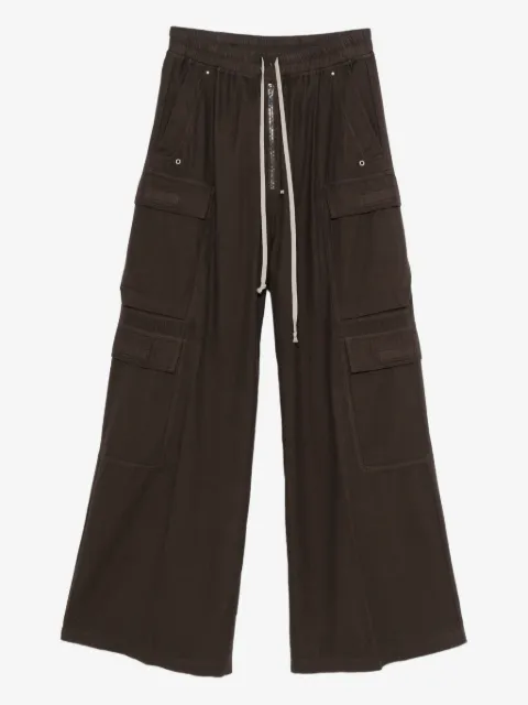 Rick Owens DRKSHDW wool cargo trousers