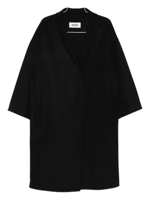Drykorn V-neck button-front coat