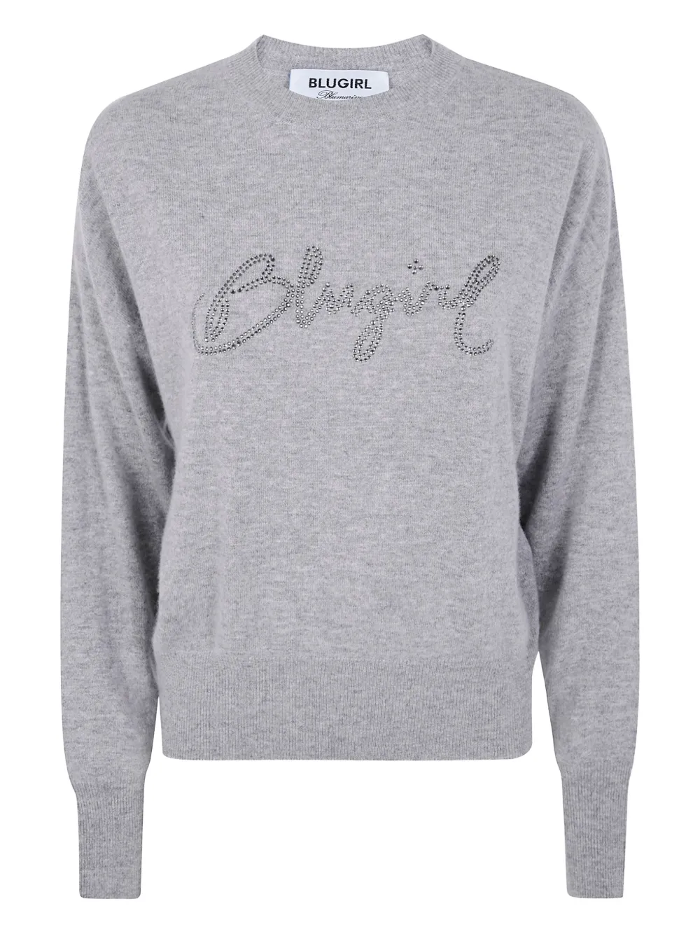 Blugirl crystal-embellished sweater | Grey | Image 1