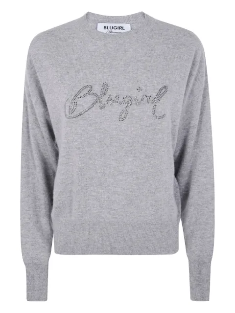 Blugirl crystal-embellished sweater