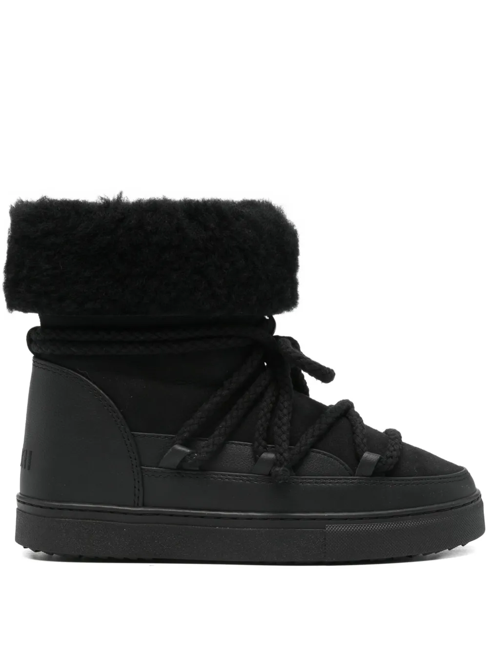 Inuikii Matilda leren sneakers Zwart