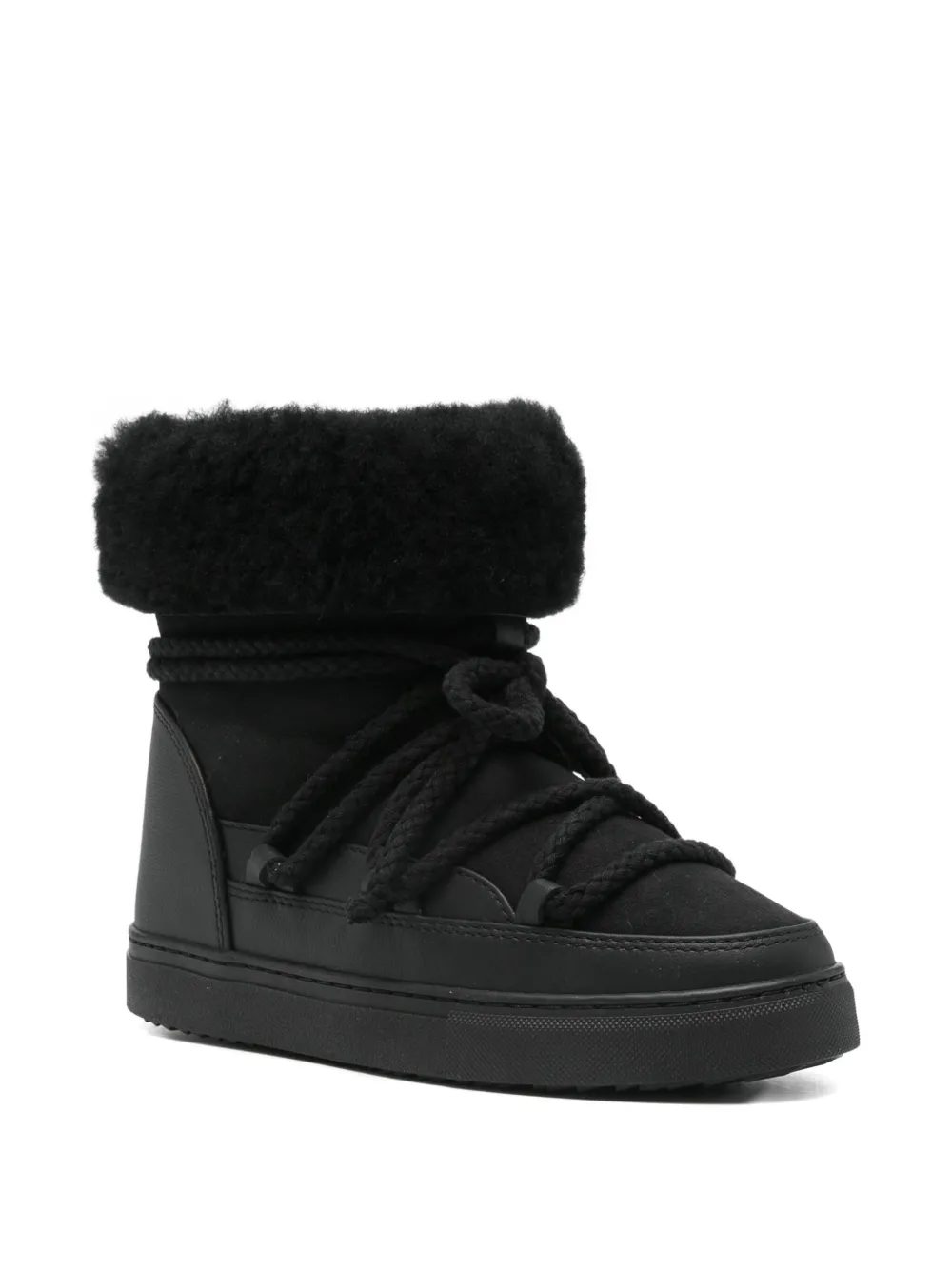 Inuikii Matilda leather sneakers - Zwart