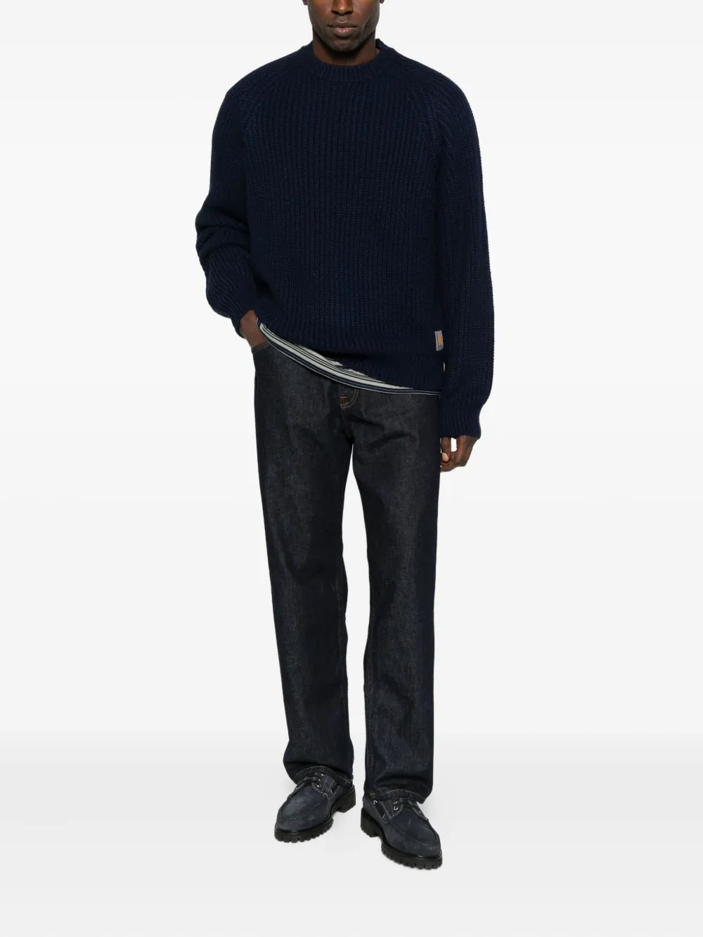 Carhartt WIP Sweater met ronde hals - Blauw