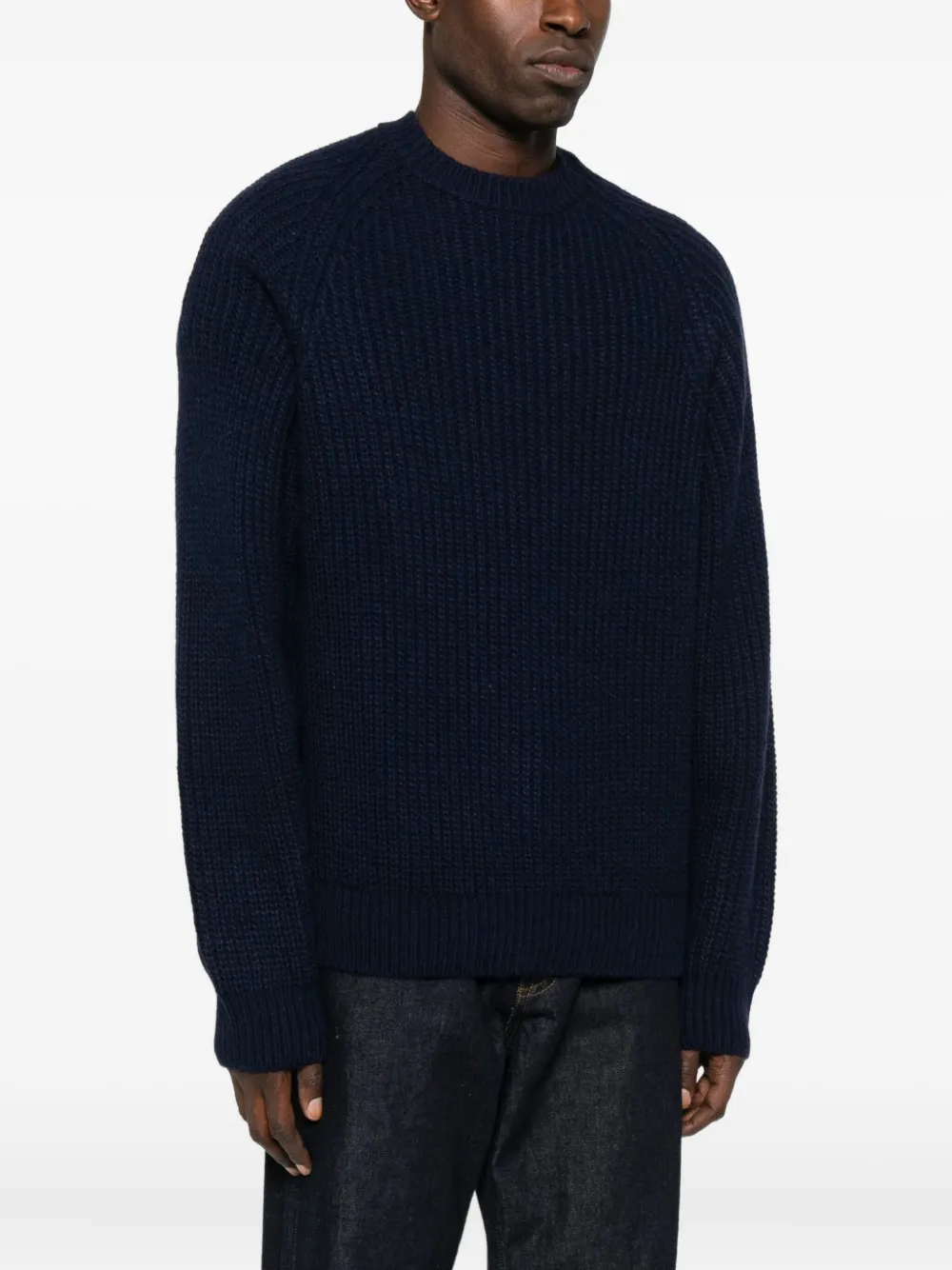 Carhartt Crew Neck Sweater In Blue