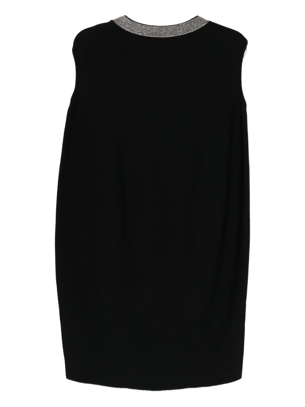 Saint Laurent Pre-Owned 2012 mini-jurk verfraaid met kristallen - Zwart
