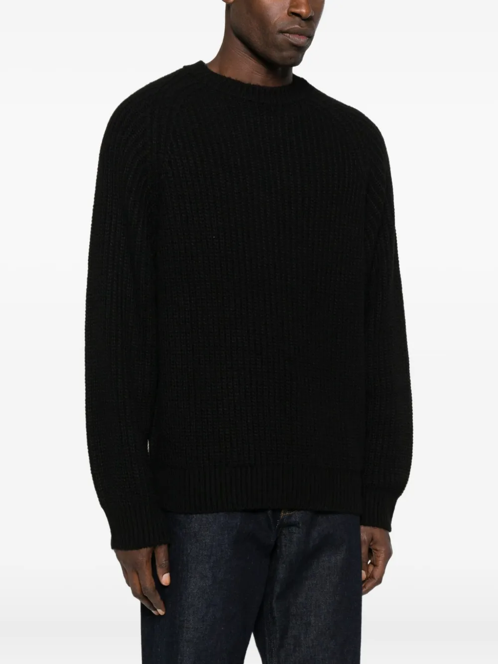 Carhartt WIP Sweater met ronde hals Zwart
