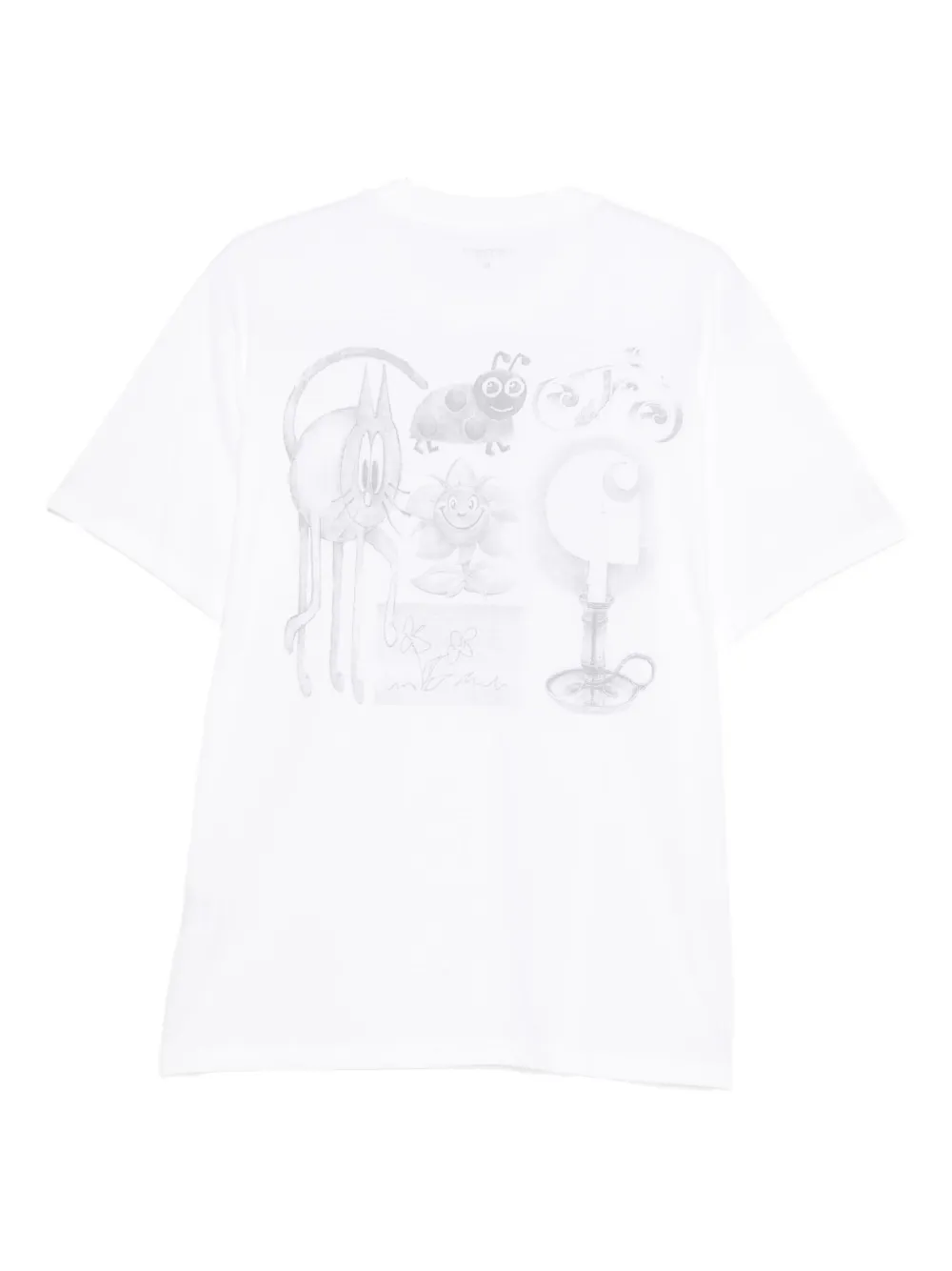 Carhartt Graphic-print T-shirt In White