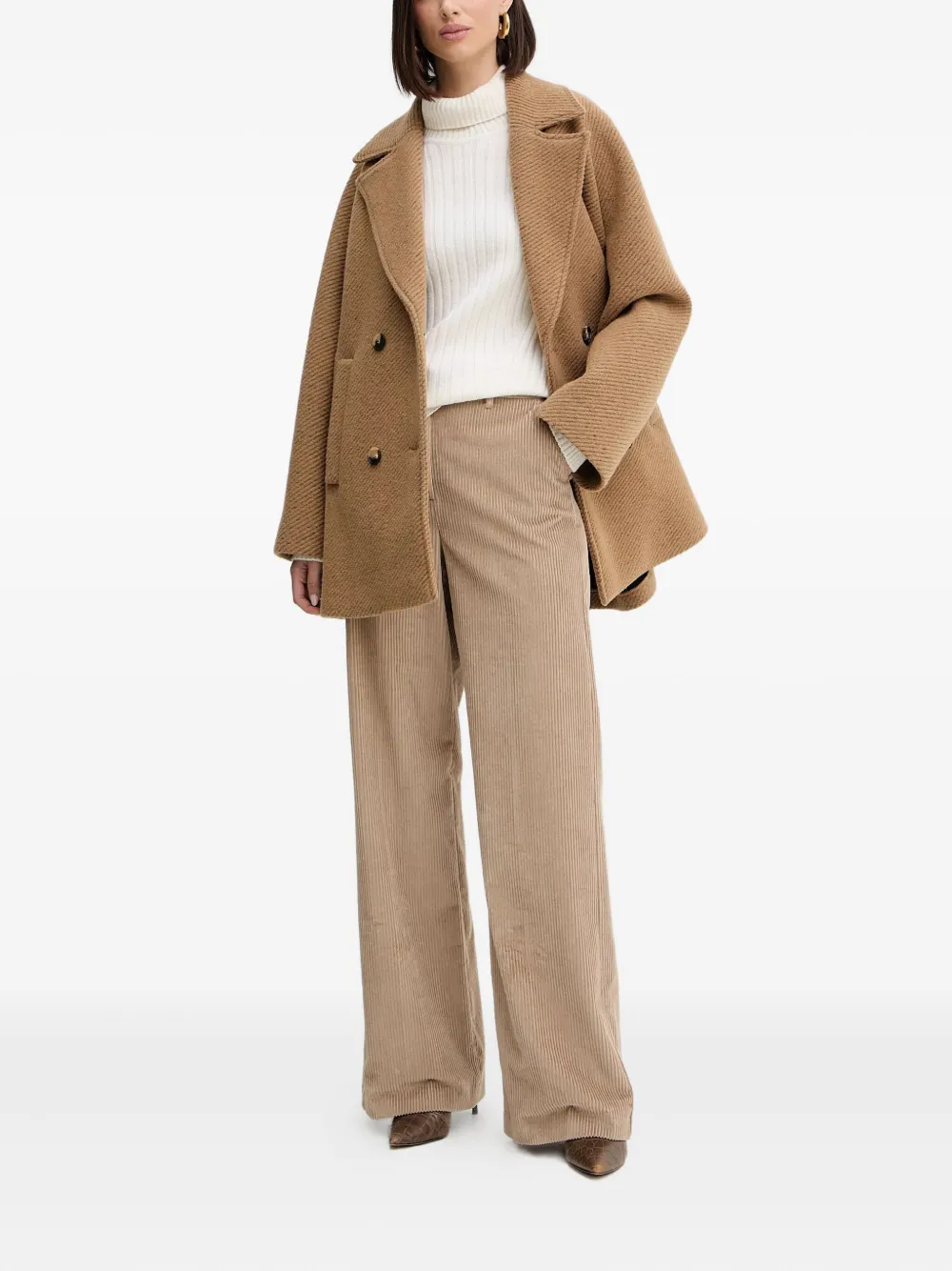 SIMONA CORSELLINI turtleneck ribbed sweater | Knitted Sweaters | Image 2