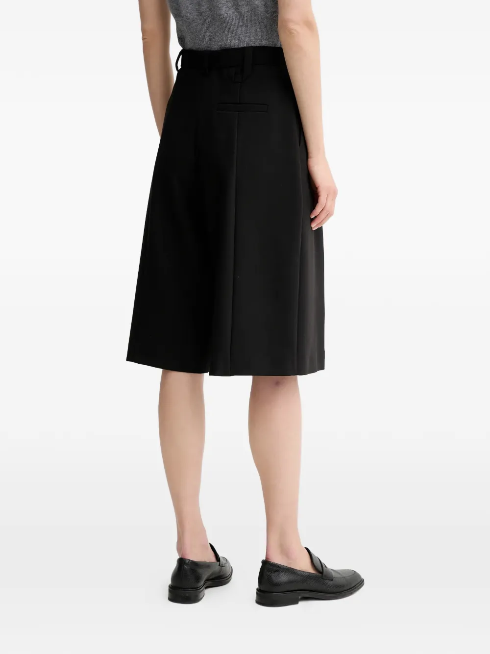 Belted Culottes Shorts