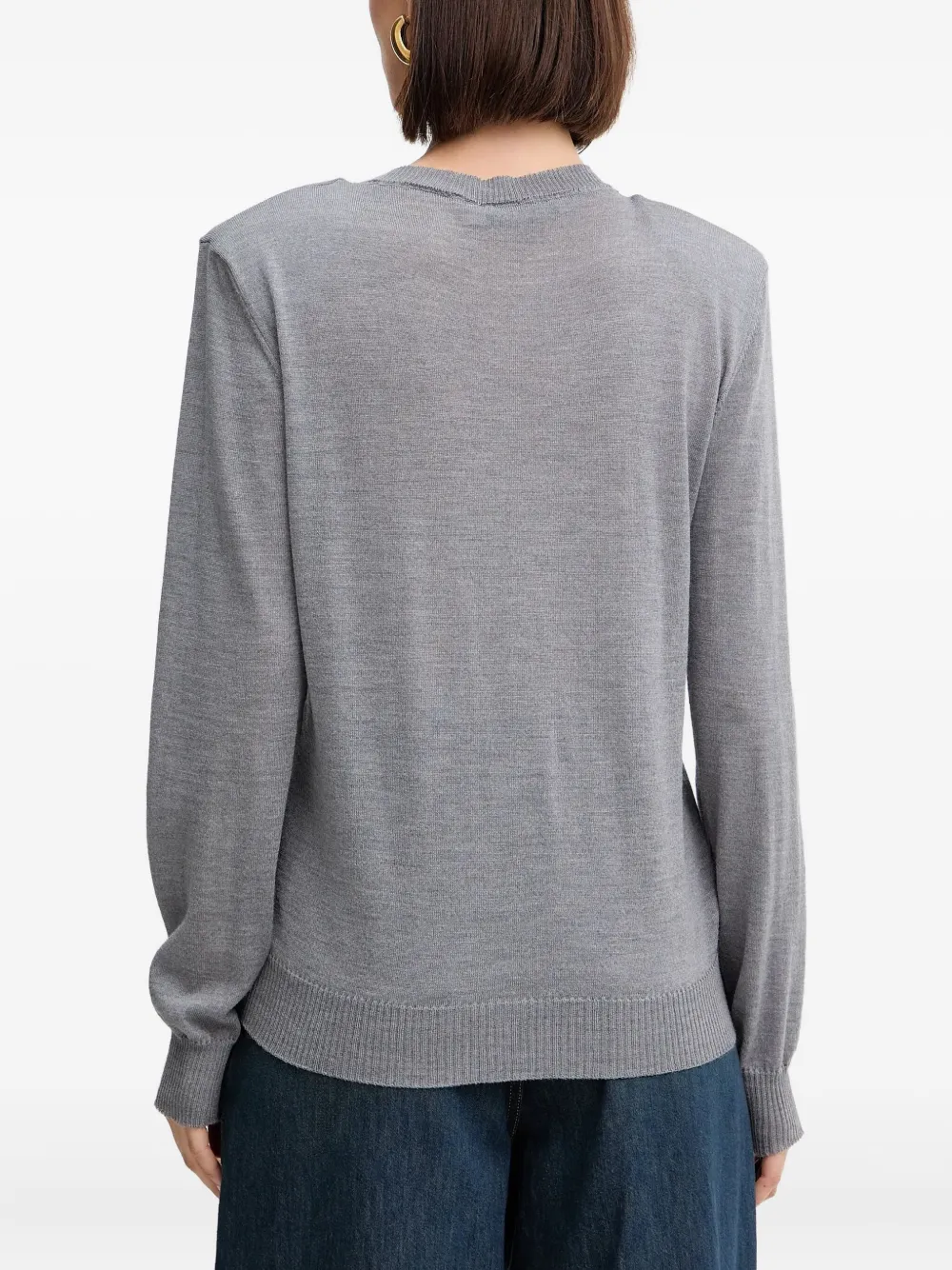  Simona Corsellini Embellished Sweater - Grey 