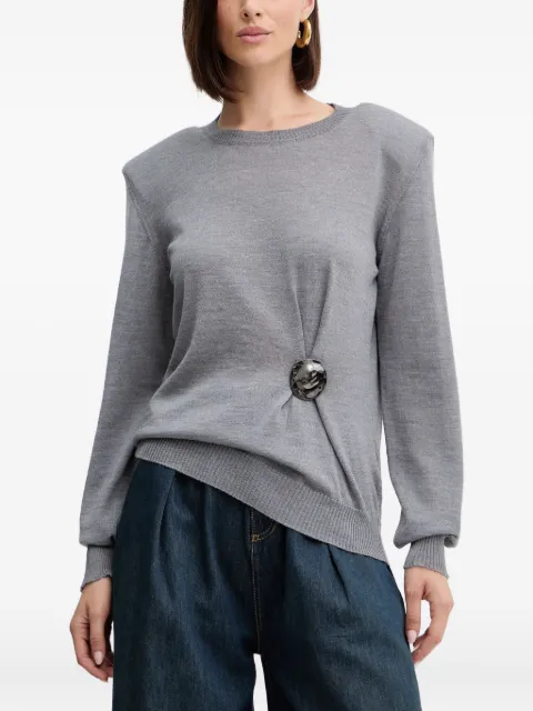 SIMONA CORSELLINI embellished sweater