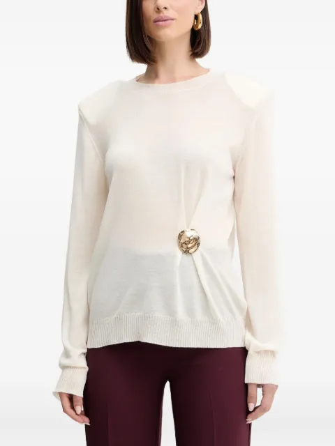 SIMONA CORSELLINI top con apliques