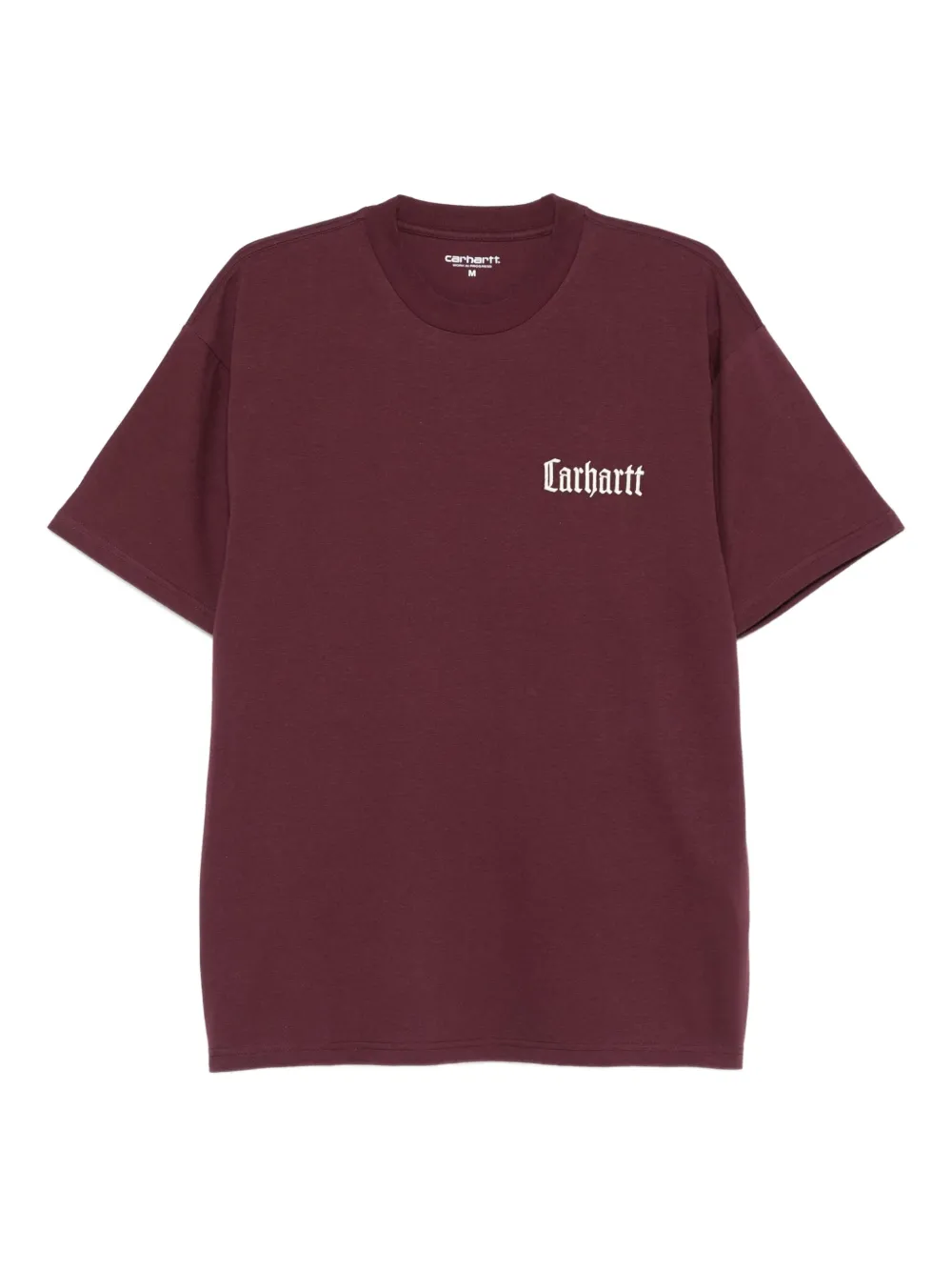 Carhartt WIP logo-embroidered t-shirt | Red | Image 1