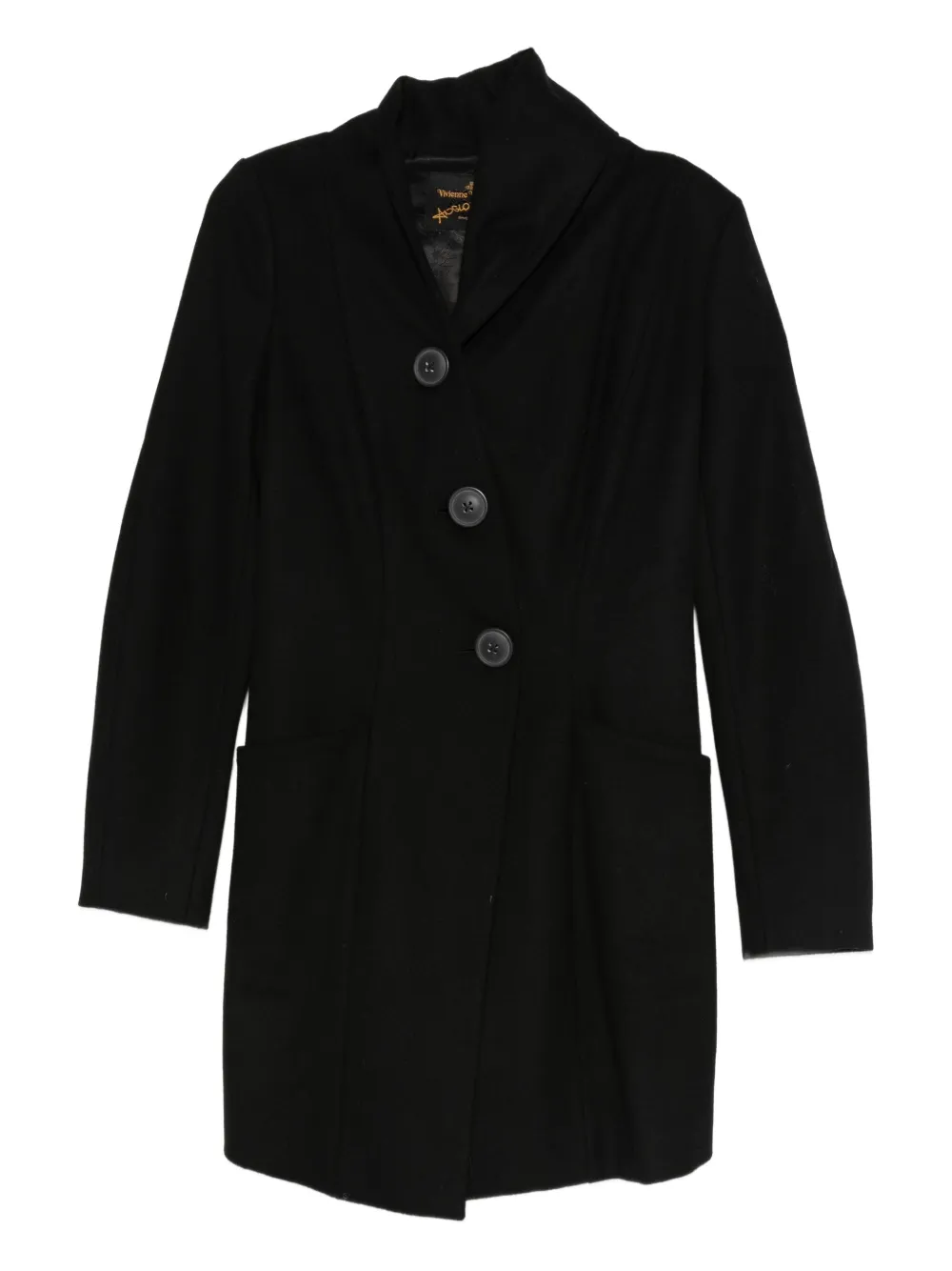 Vivienne Westwood Pre-Owned Cappotto monopetto in lana 2015 - Nero