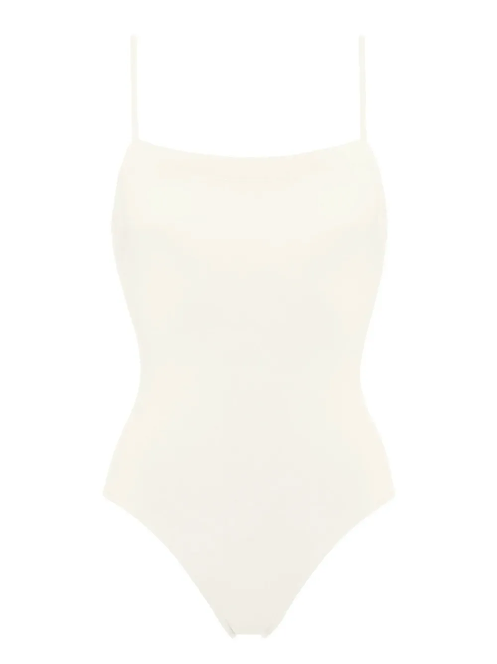 Eres Aquarelle Square-neck Swimsuit In White