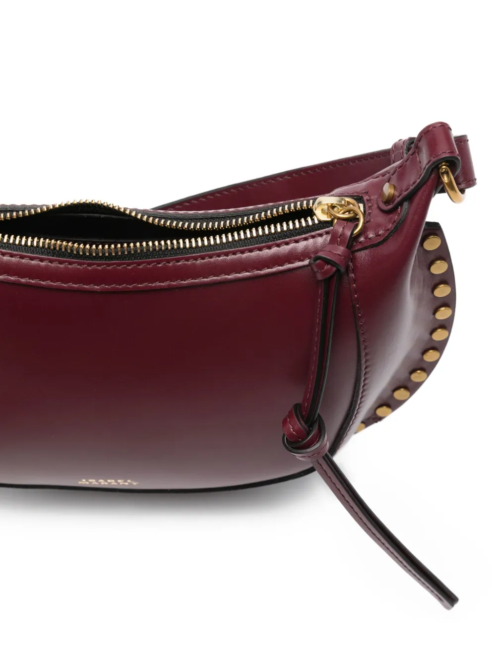 Isabel Marant Oskan Moon Shoulder Bag In Red