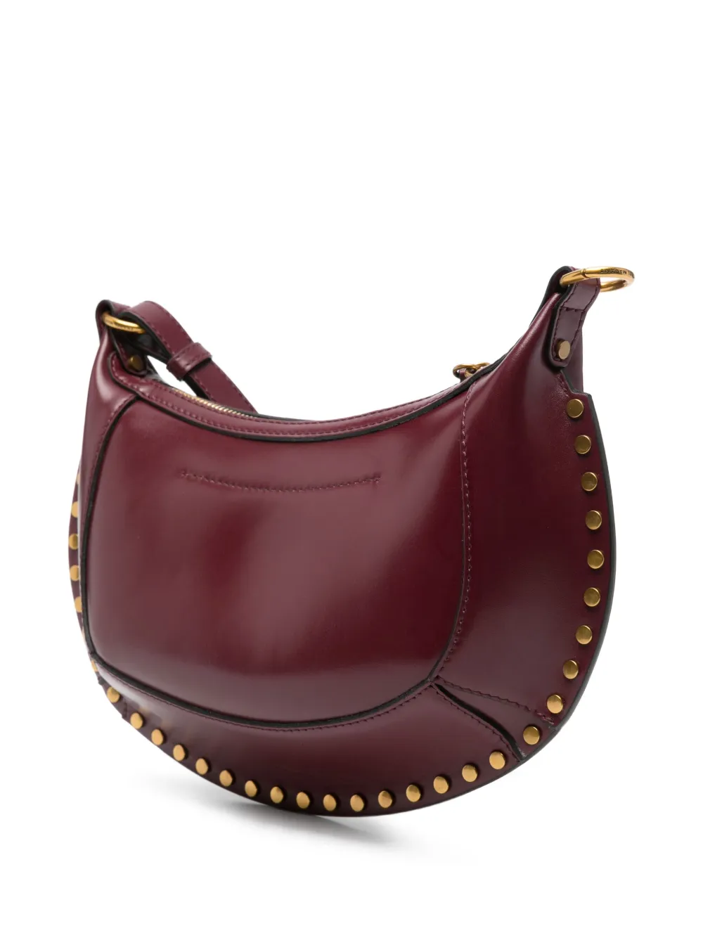 Isabel Marant Oskan Moon Shoulder Bag In Red