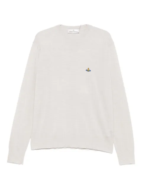 Vivienne Westwood suéter con cuello redondo y detalle Orb
