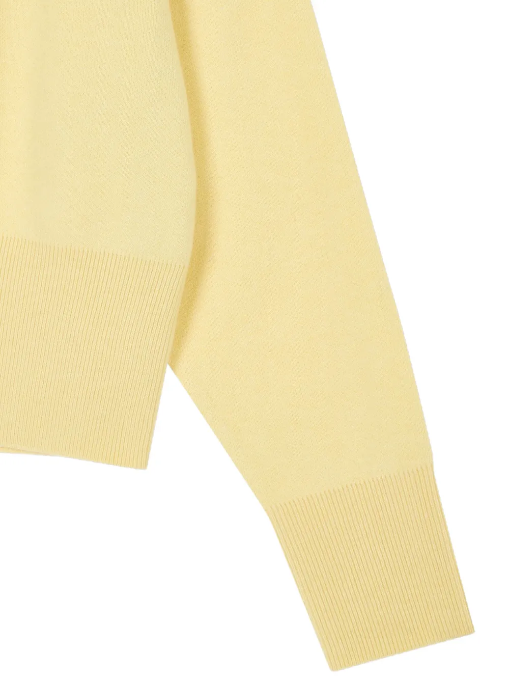 STUDIO TOMBOY Vest met polokraag en rits Geel