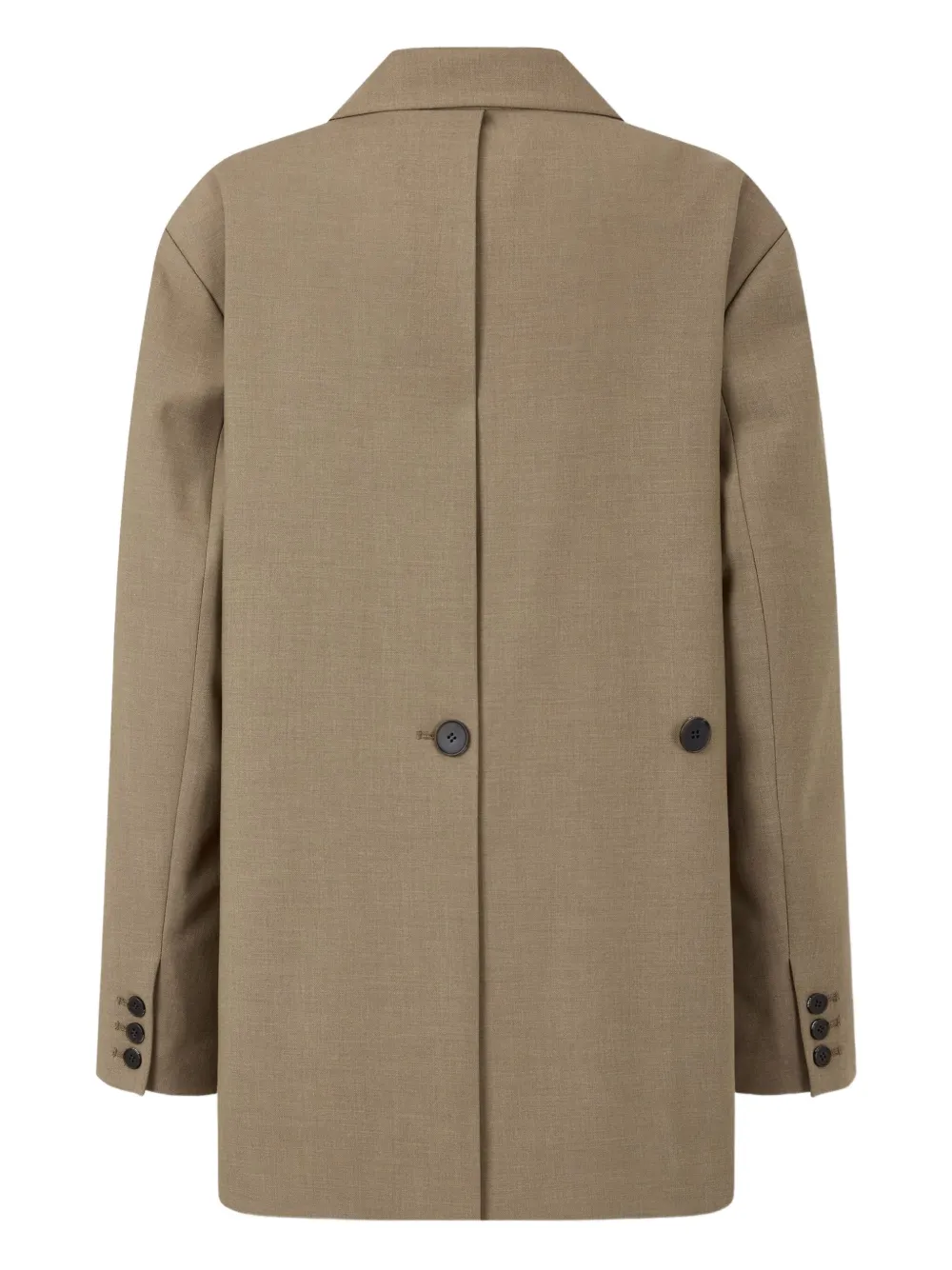 Studio Tomboy Button-fastening Jacket In Brown