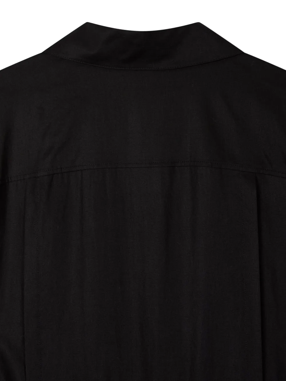 STUDIO TOMBOY Geplooide mini-jurk Zwart