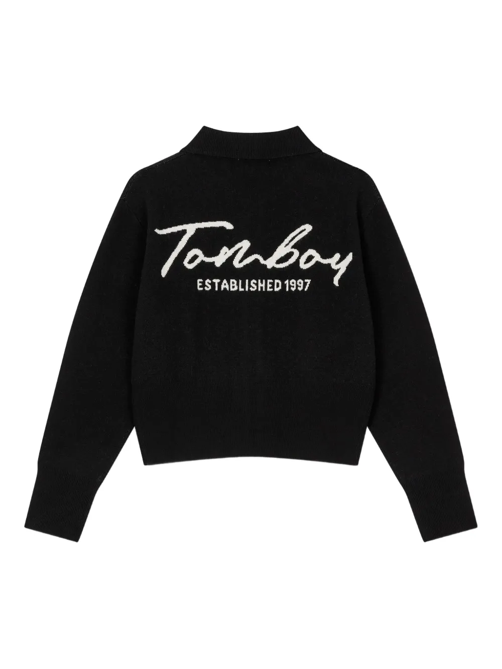 STUDIO TOMBOY zip-front logo-detail cardigan | Cardigans | Image 2