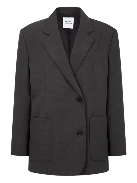 STUDIO TOMBOY patch-pocket notched-lapel jacket