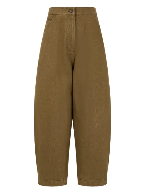 STUDIO TOMBOY elastic-waist tapered trousers