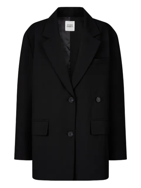 STUDIO TOMBOY vent-detail button-fastening jacket