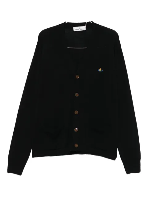 Vivienne Westwood cardigan à logo brodé